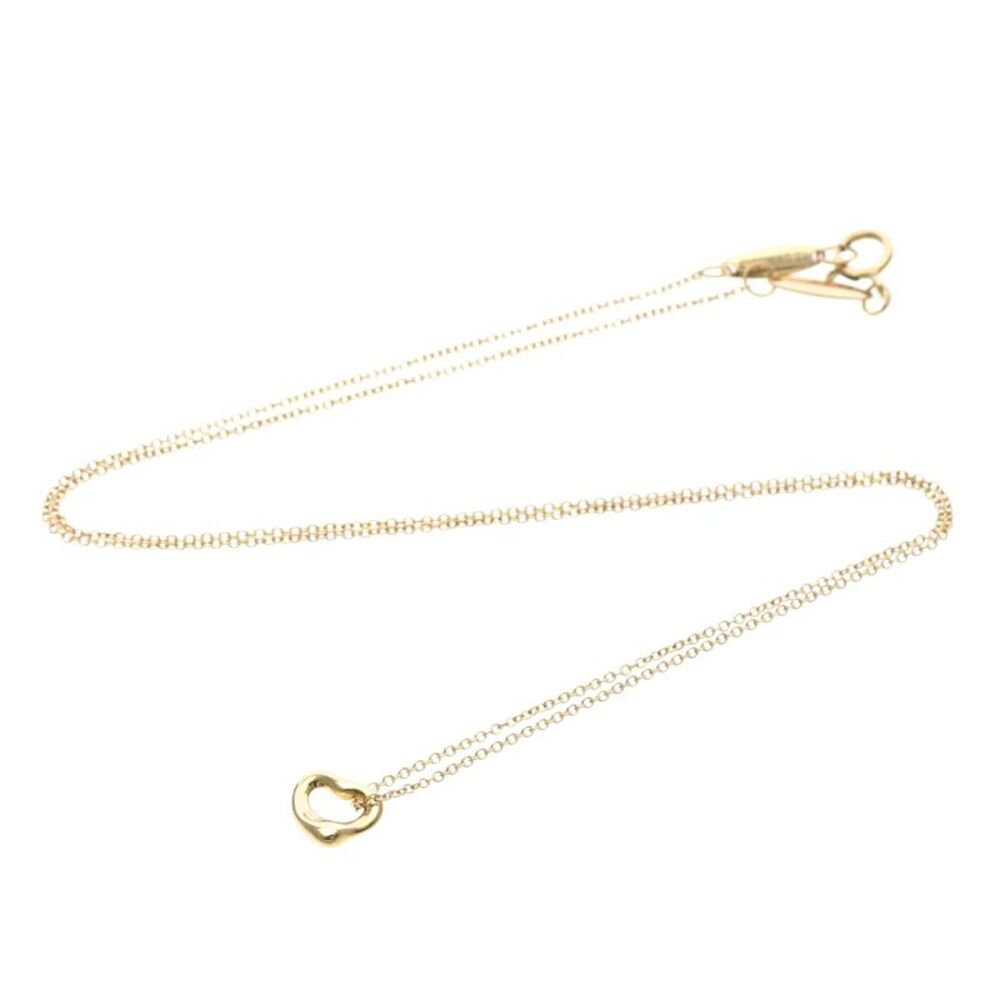 Tiffany & Co. Elsa Peretti Open Heart Pendant 18K Rose Gold Gold Pink_Gold